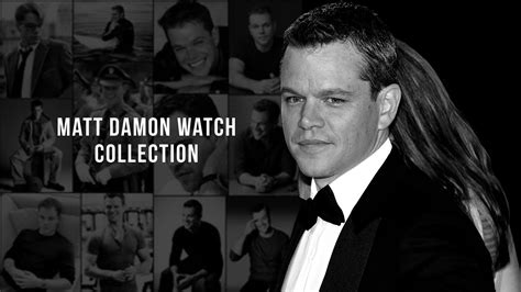 omega matt damon watch|Matt Damon Watch Collection .